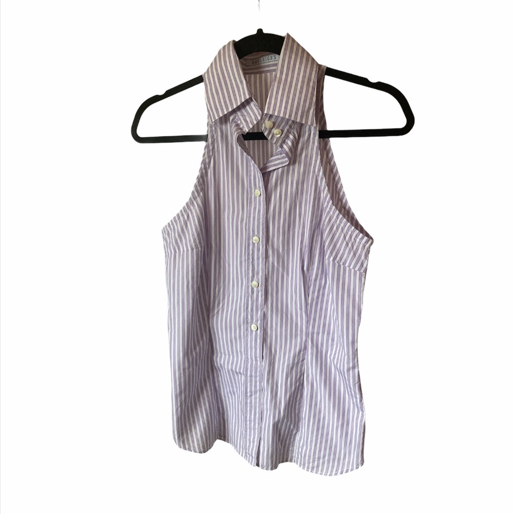 Hadleigh’s Sleeveless Button Down Blouse Sz. 42
